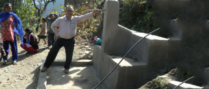 Wasserversorgung bei Hetauda (Nepal)