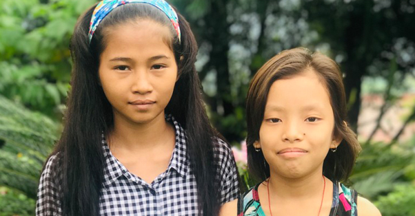ASHA - heißt HOPE in NEPAL. Spender für zwei bedürftige Mädchen in Kathmandu. 