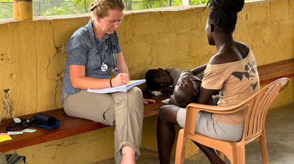 Medizinischer Einsatz Rhino Camp, Uganda