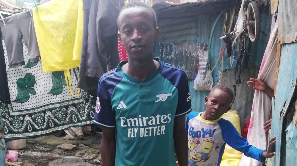 Schule im Slum von Kampala