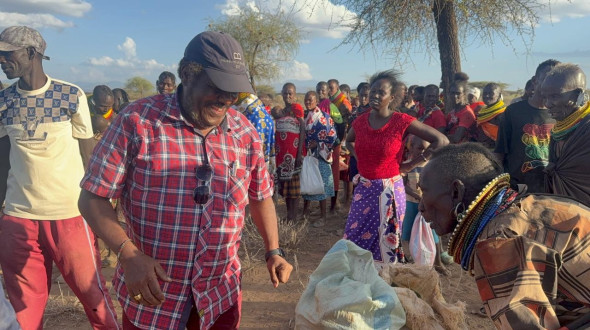 Lebensmittel gegen die Folgen der D&uuml;rre in Nasurai