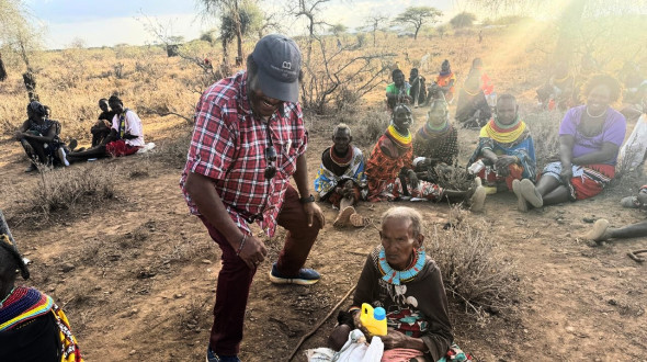 Lebensmittel gegen die Folgen der D&uuml;rre in Nasurai