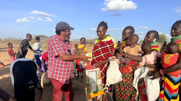 Lebensmittel gegen die Folgen der D&uuml;rre in Nasurai