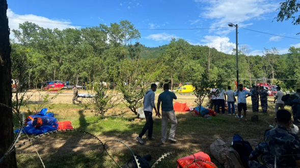 Nepal Nothilfe Sturzflut