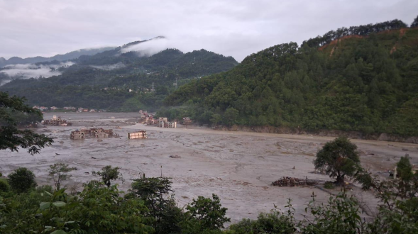 Nepal Nothilfe Sturzflut