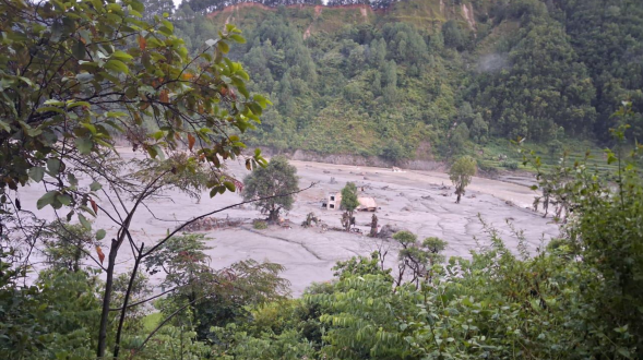 Nepal Nothilfe Sturzflut
